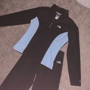 The North Face Fleece Pullover and Pant Set